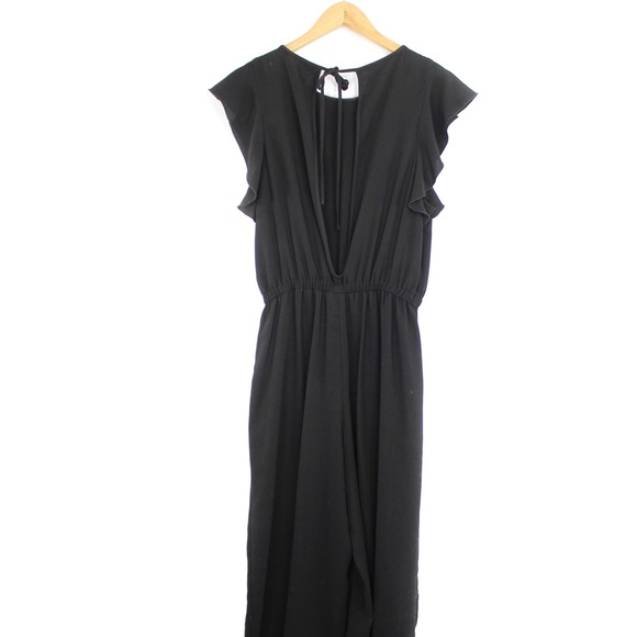 Aritzia WILFRED Fleurette Crepe Wide Leg Jumpsuit - Picture 10 of 14